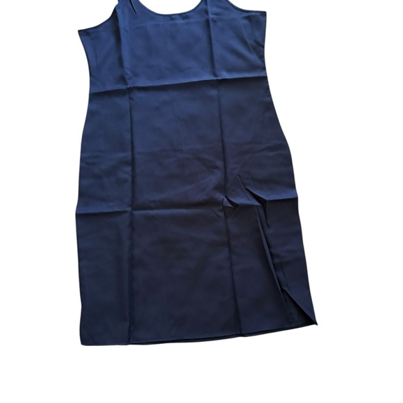 MISSLOOK Simple Slip Dress – Plus Size (navy blue) 6X - Picture 3 of 5